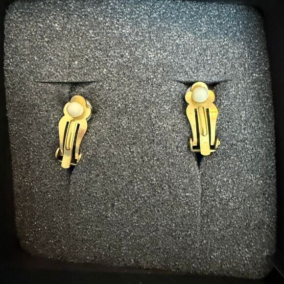 Heidi Daus Vintage clip on earrings with crystals - Picture 3 of 3